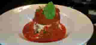* Eggplant Napoleon