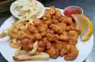 Fried Maine Shrimp