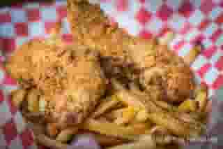chicken and fries