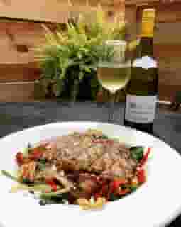 Grilled Chicken Tossed with Linguine