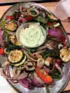 VEGETABLE ANTIPASTO PLATTER