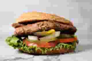 zesty garlic burger