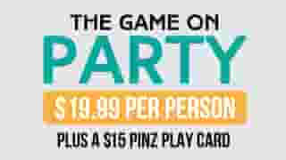 The Game On Party Package