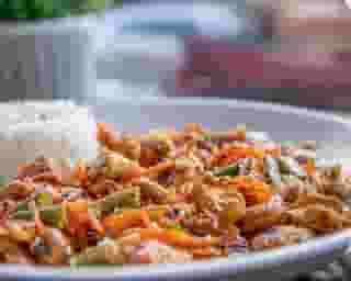 Spicy Cashew Chicken