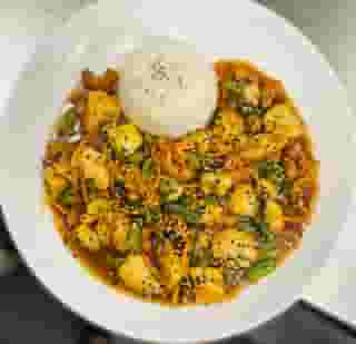 Spicy Cashew Chicken