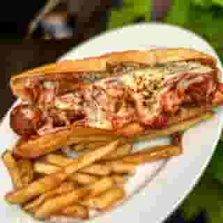 Welly's Meatball Sandwich