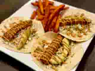 Blackened Salmon Tacos
