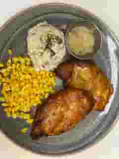 Maple and Mustard Crusted Pork Chops