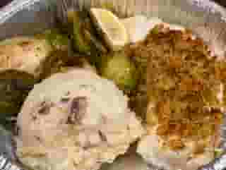 Baked Stuffed Haddock