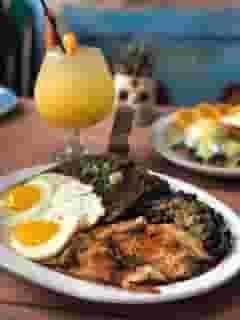 Carne Asada and Eggs