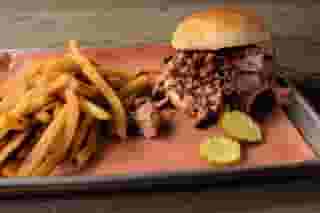 bbq pork sandwich