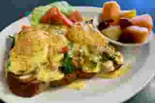 Vegetarian Eggs Benedict