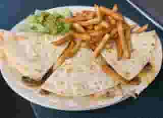 Crab and Shrimp Quesadilla