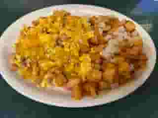 Diced Ham Scramble
