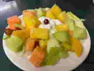 Fruit and Cottage Cheese