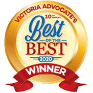 Victoria Advocates Best of The Best Award Badge