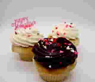 Valentine's Day cupcakes