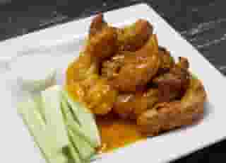 Buffalo Chicken Tenders with Bleu Cheese