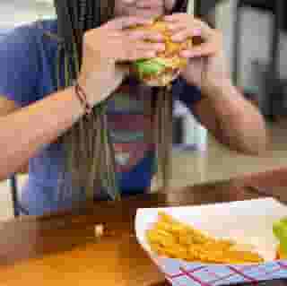 customer eating