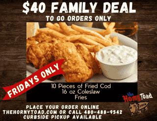 Friday Fried Cod Family Deal