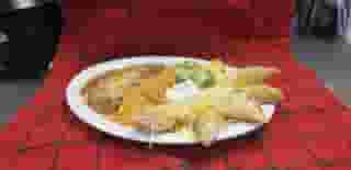 3 Taquitos Plate