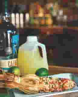 jug and corn