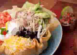 Chicken Tostada Salad Bowl