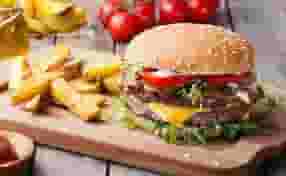 Angus Beef Sirloin Cheeseburger