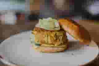 Crab Cake Sandwich
