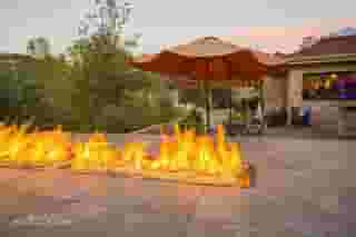 venue exterior electric fire