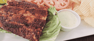 Grilled Cajun Mahi Sandwich