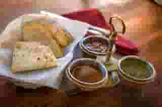 Chutney Sampler With Papadum