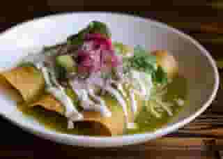 Enchiladas Verdes