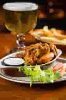 wings and beer