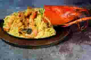 Lobster and Shrimp Thermidor