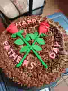 10" D Got Chocolate Cake T1 Decoration
