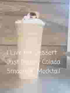 24 oz Just Peachy Colada Smoothie Mocktail DF