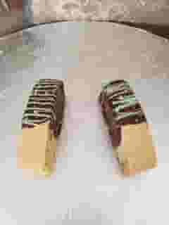 Almond Biscotti Dark/ White Chocolate