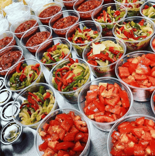 catering toppings