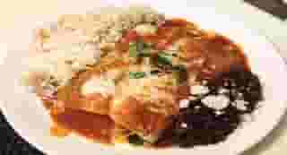 Seafood Enchiladas