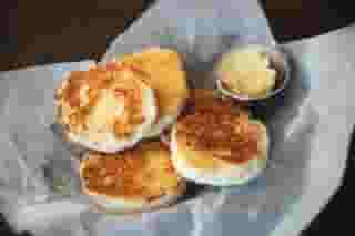 Grilled Honey Butter Biscuits