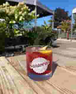 Bourbon Berry Smash