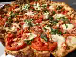 Fresh Tomato & Mozzarella Flatbread
