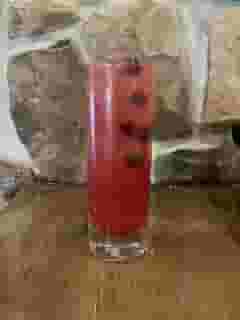 Spiked Blueberry Lemonade