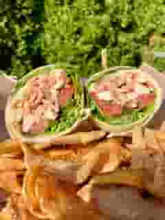 Grilled Greek Chicken Wrap