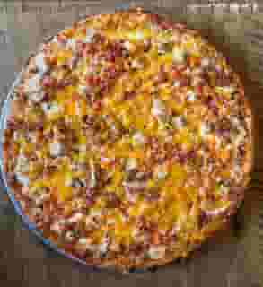 Chicken Bacon Ranch Pizza