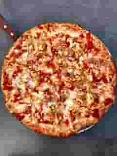 Goat Cheese & Roasted Red Pepper Pizza