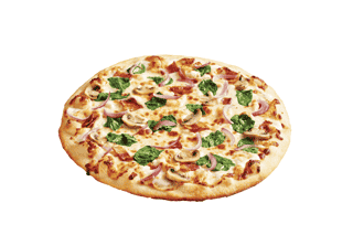 Bacon Spinach Mushroom