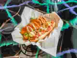 Hushpuppy Fried Green Tomato Po'Boy