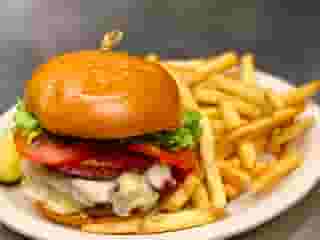 Apple Wood Bacon Cheese Burger